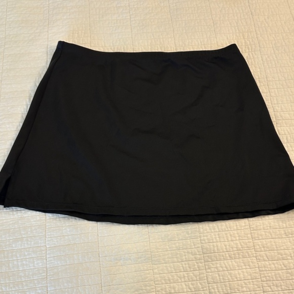 Swim Skirt Large NWOT Side Slits Cover Up Resortwear Beach Vacation